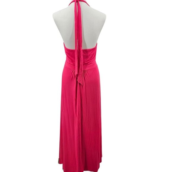 Boden Womens 10P Pink Felicity Halter Maxi Dress - Picture 6 of 16